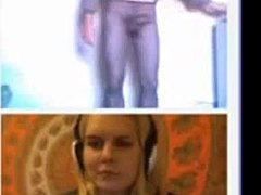 Una prostituta de cámara se entrega al sexo por webcam en TryLiveCam.com