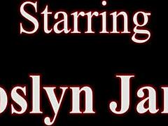 Joslyn Jane, a smoking hot MILF, gives a sensual handjob in a stepmom-son erotic video