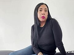 Fabiola, dusná kolumbijská mama, sa oddáva horúcej relácii 1 na 1