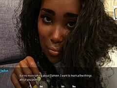 Dusná milfka Jasmines se usmívá v domácím 3D videu, které vás uchvátí