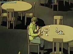Intenzivna anime seks scena z zrelimi liki in analno igro