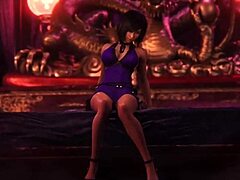 Fantasi erotis Tifas membawa kepada penetrasi anal yang intens dan pancutan air mani dalam adegan hentai 3D