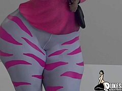 हेंटाई वीडियो में लैटिना स्टेपमम की सुडौल गांड पर कुछ अतिरिक्त ध्यान दिया गया है।