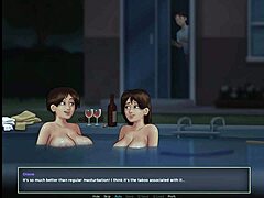 Компиляция хентай-сцен горячего секса со зрелой мачехой
