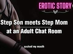 Stiefzoon en stiefmoeder gaan erotisch audiochatten