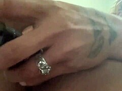 Black horny Ebony matures get wet and wild in homemade video