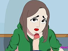 Η σαγηνευτική ώριμη γυναίκα κάνει εκπληκτικό στοματικό σεξ - Hentai animation χωρίς λογοκρισία