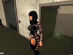 Doświadcz dreszczyku emocji związanego metalu w grze 3D femdom