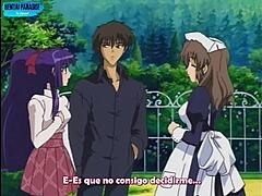 Curvy MILF dominates in Spanish-subbed hentai paradise