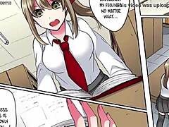 hentai מצוירת עם מורה סקסית ישבן גדול