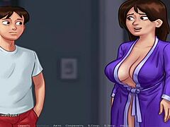 Uncensored Summertime Saga: Animated Blowjob and Masturbation in the Warehouse