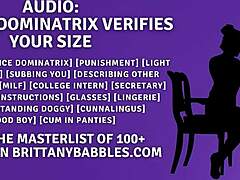 Instruções de áudio eróticas para uma posição de cachorrinho em pé