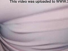 Mature Latina mommy gets pounded by a dildo and squirts in this hot video